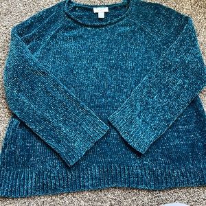 Loft super soft Teal sweater